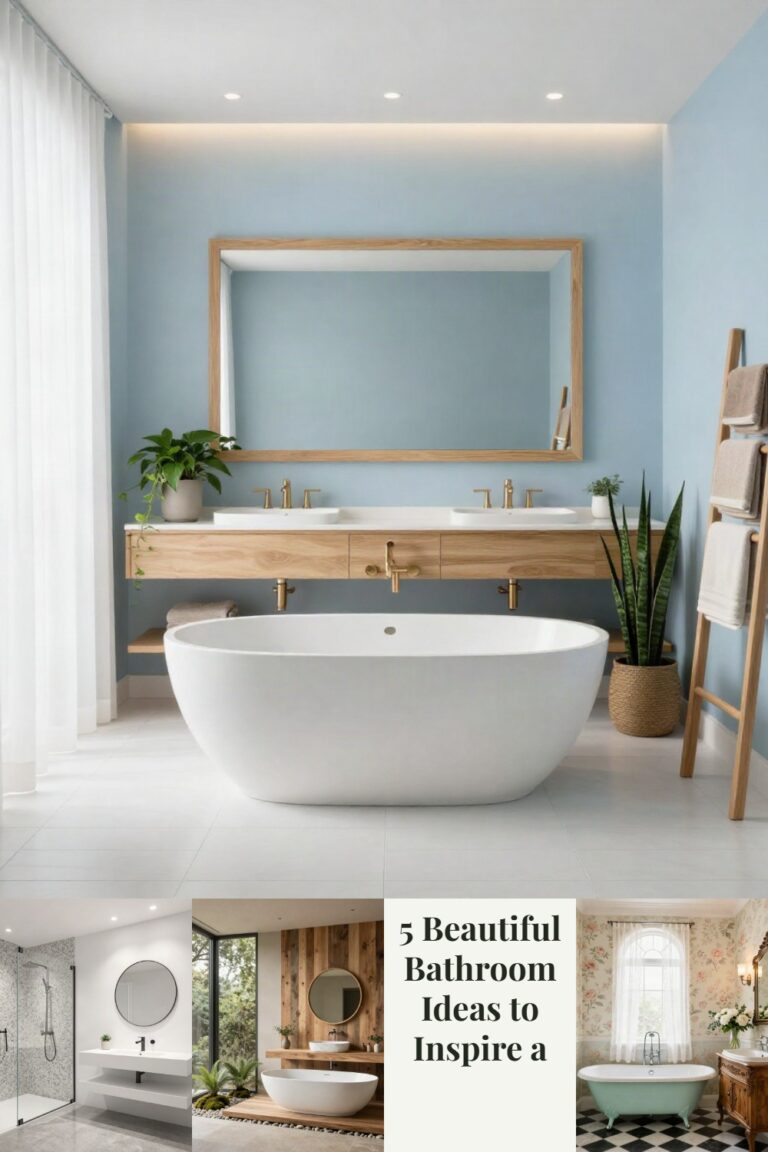 5 Beautiful Bathroom Ideas to Inspire a Refresh