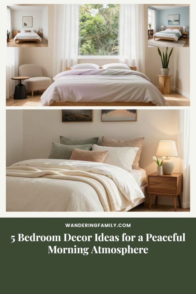 5 Bedroom Decor Ideas for a Peaceful Morning Atmosphere