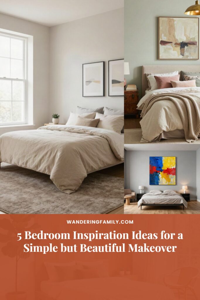 5 Bedroom Inspiration Ideas for a Simple but Beautiful Makeover