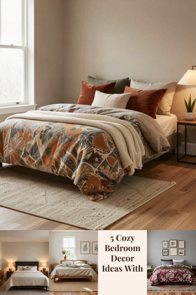 5 Cozy Bedroom Decor Ideas With Layered Textures
