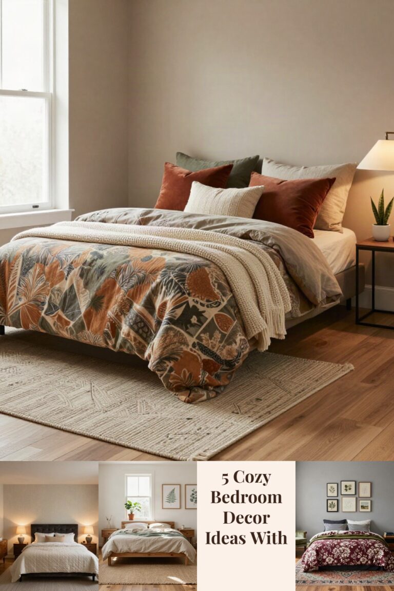 5 Cozy Bedroom Decor Ideas With Layered Textures