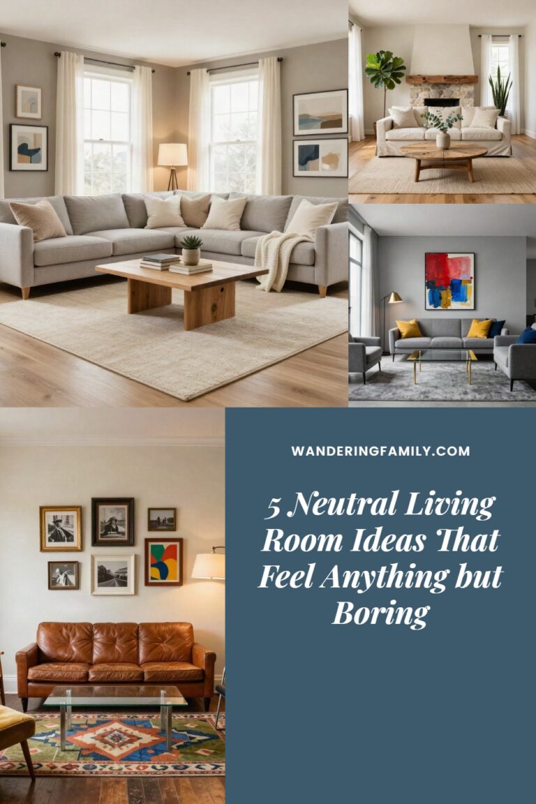 5 Neutral Living Room Ideas That Feel Anything but Boring