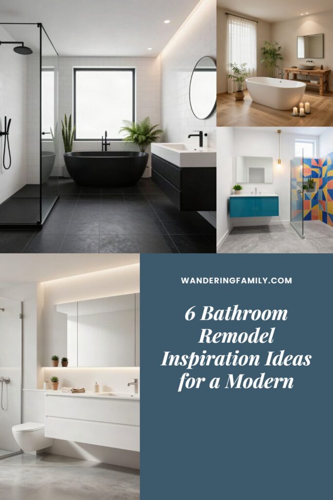 6 Bathroom Remodel Inspiration Ideas for a Modern Home