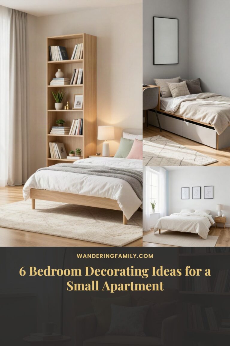 6 Bedroom Decorating Ideas for a Small Apartment
