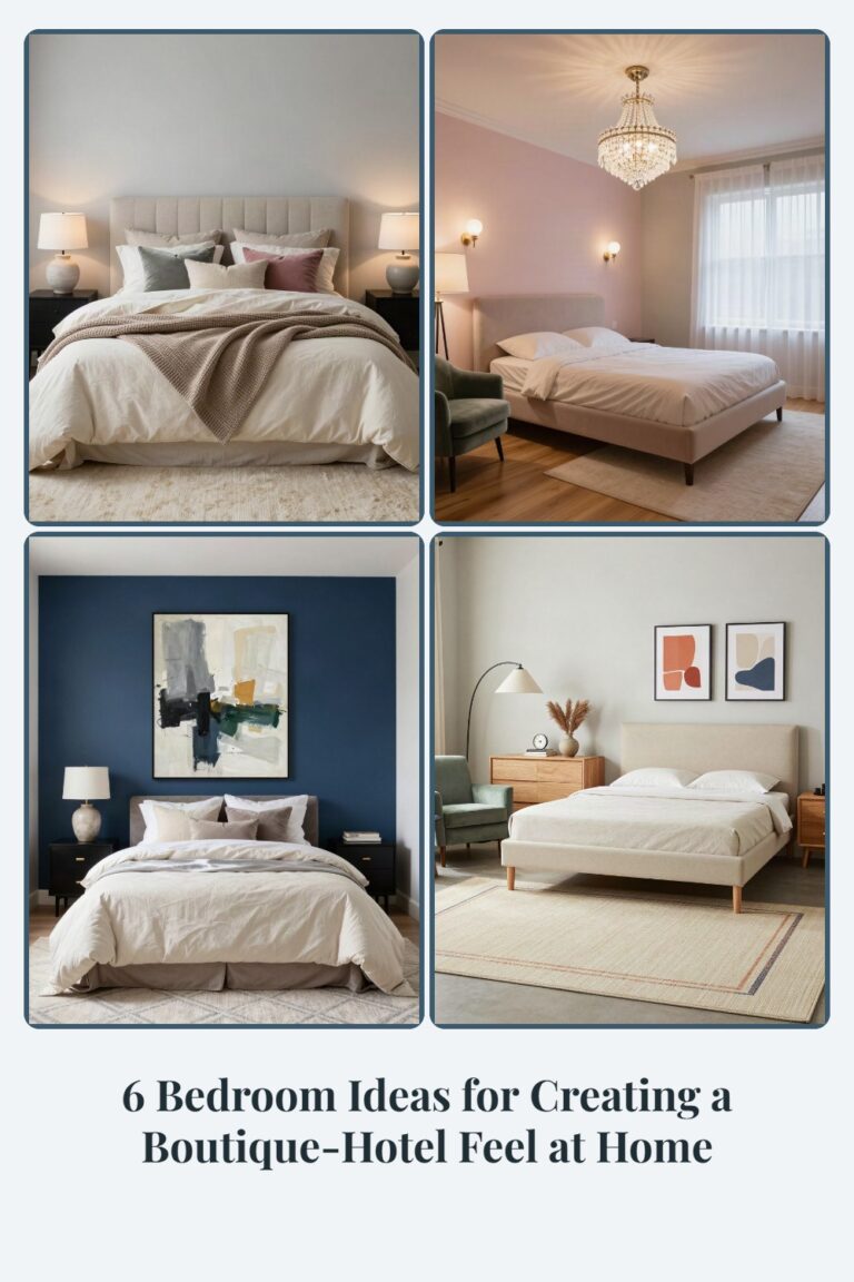 6 Bedroom Ideas for Creating a Boutique-Hotel Feel at Home