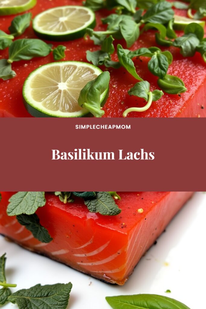Basilikum Lachs
