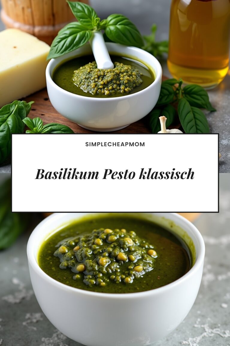 Basilikum Pesto klassisch