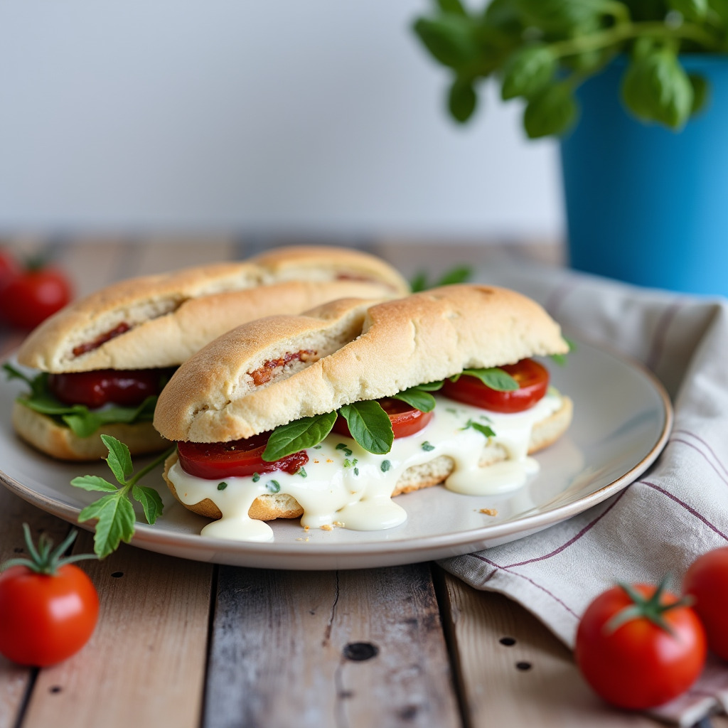 Basilikum Sandwich