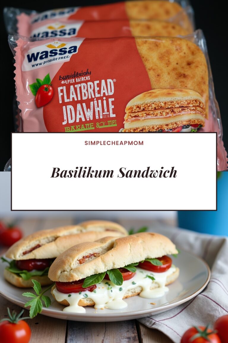 Basilikum Sandwich
