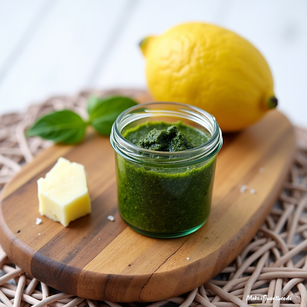 Basilikum Zitronen Pesto