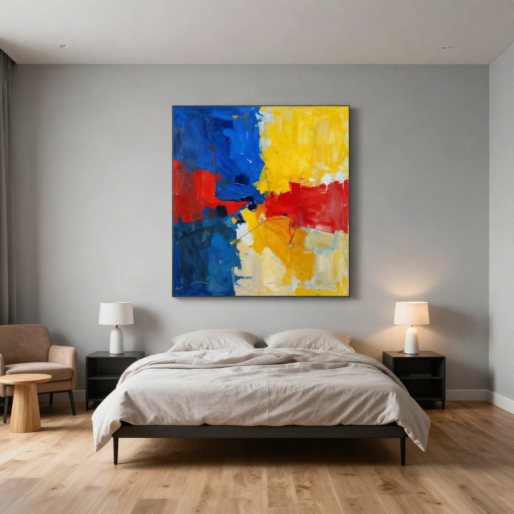 Create a Focal Point with Bold Artwork — Bedroom Inspiration Ideas for a Simple but Beautiful Makeover