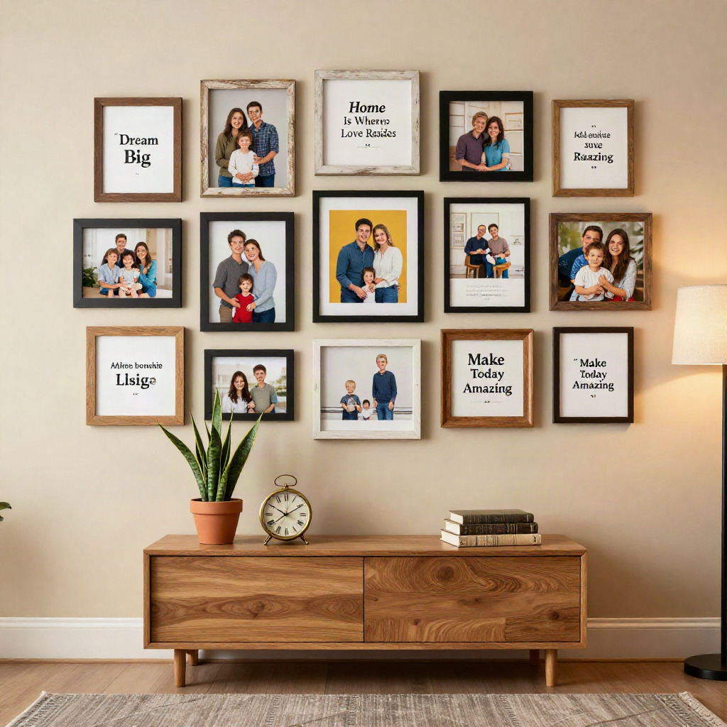 Gallery Wall of Memories — Bedroom Wall Decor Ideas to Transform an Empty Wall