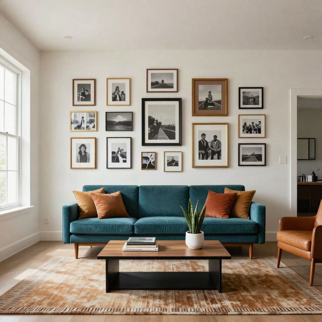 Gallery Wall with Personal Touches — Living Room Wall Decor Ideas for a More Finished Look
