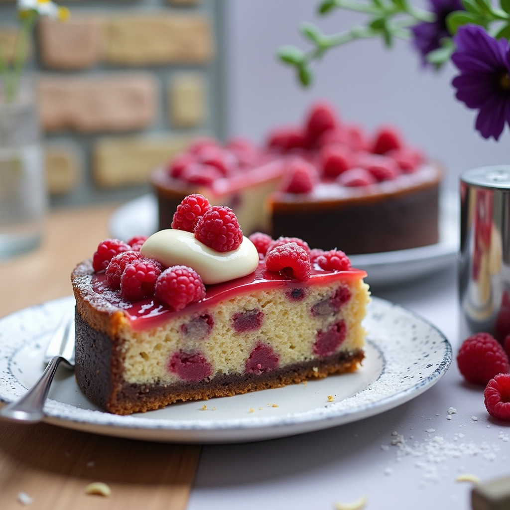 Glutenfreier Himbeerkuchen
