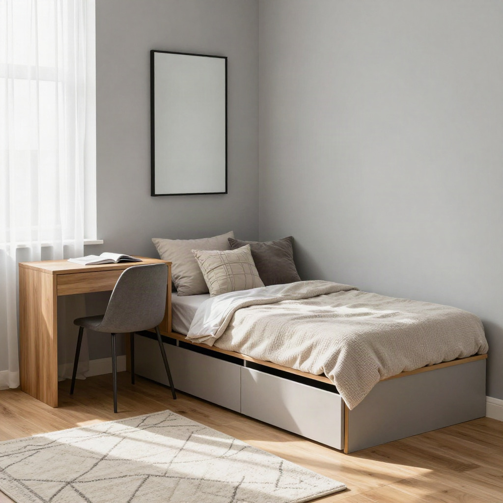 Incorporate Multifunctional Furniture — Bedroom Decorating Ideas for a Small Apartment