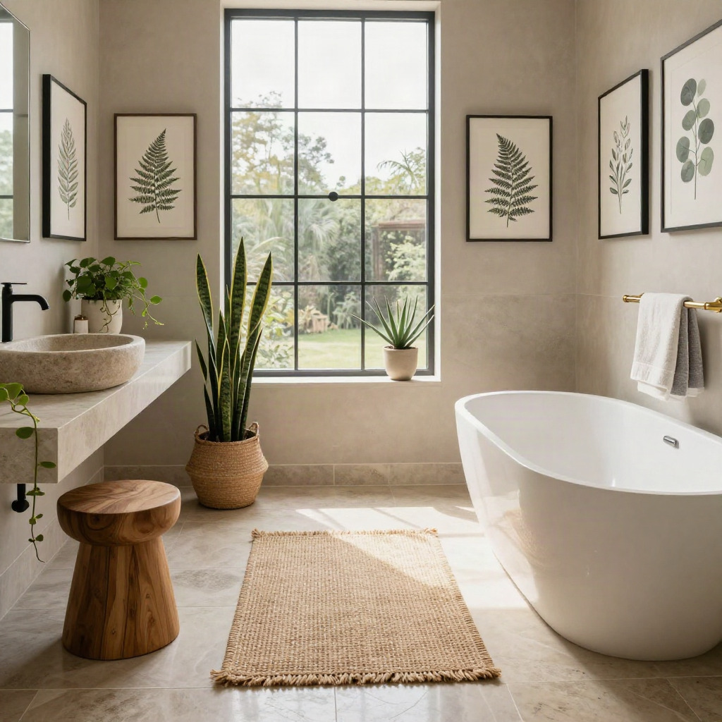 Incorporating Natural Elements for a Refreshing Feel — Guest Bathroom Decor Ideas That Feel Welcoming