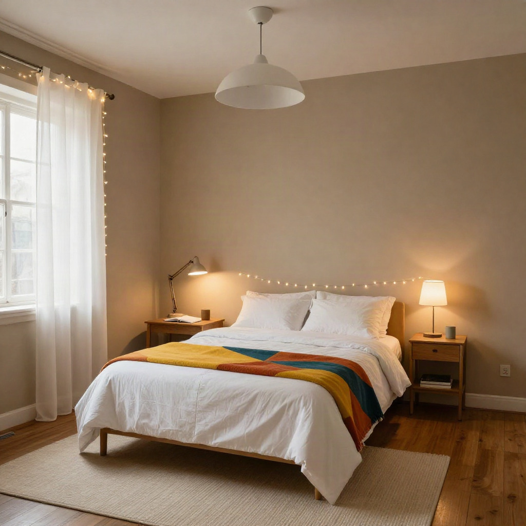 Layered Lighting for a Warm Ambiance — Small Bedroom Ideas That Make a Cozy Space Feel Bigger