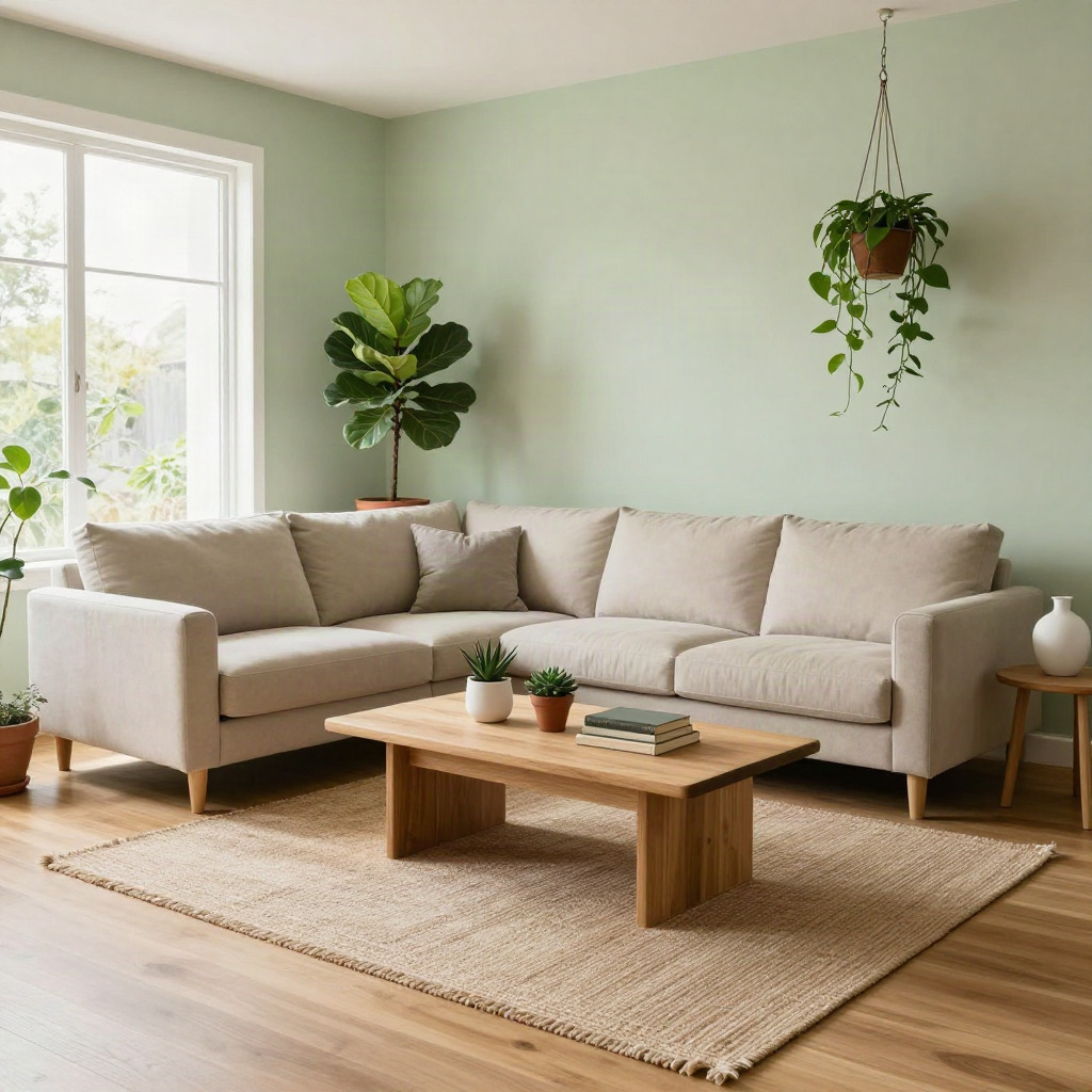 Lush Green Oasis — Living Room Ideas With Plants and Natural Materials