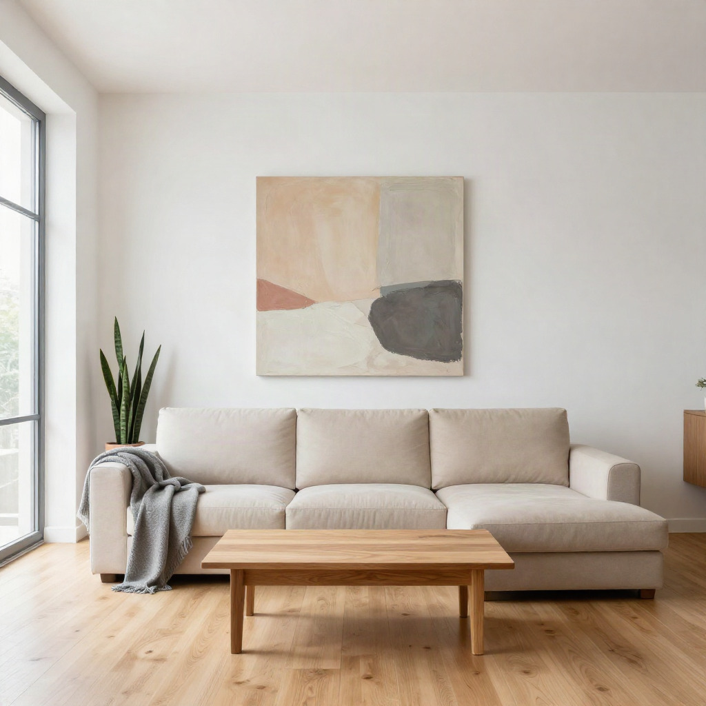 Minimalist Approach with Functional Decor — Neutral Living Room Ideas That Feel Anything but Boring