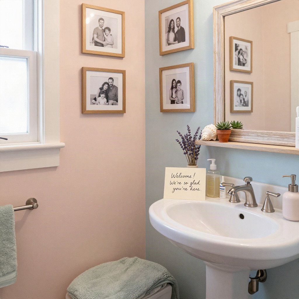 Personal Touches for a Homey Feel — Guest Bathroom Decor Ideas That Feel Welcoming