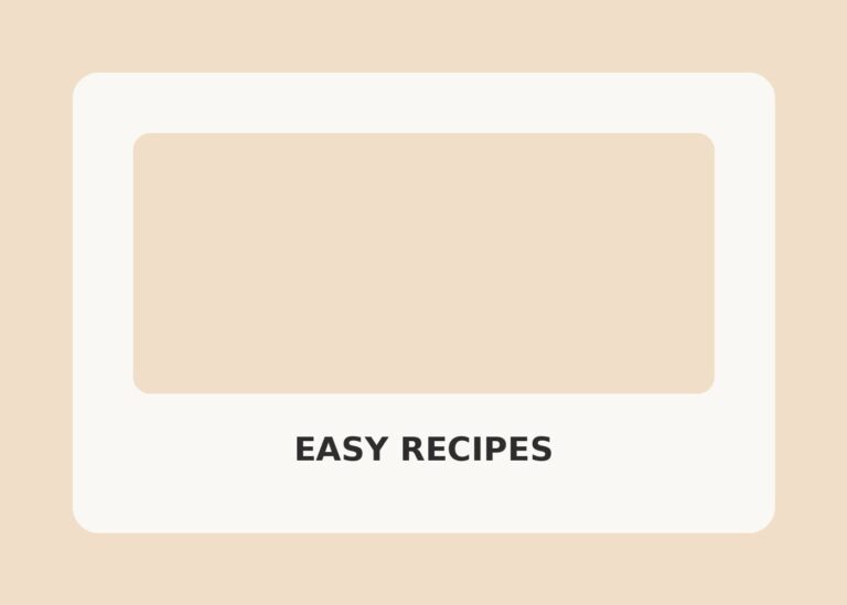 7 Easy Recipe Ideas for Busy Weeknights