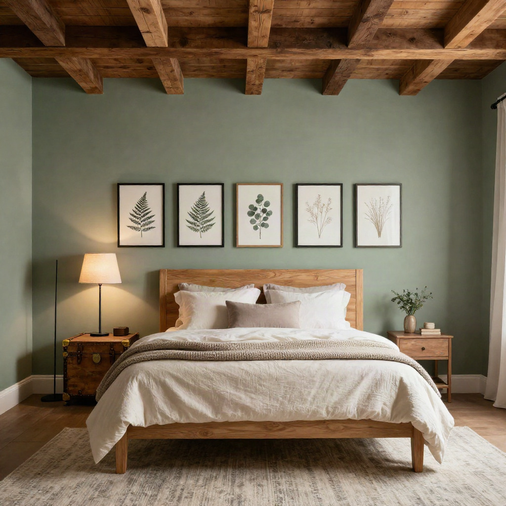 Rustic Charm Meets Modern Design — Modern Bedroom Decor Ideas With Natural Wood Accents