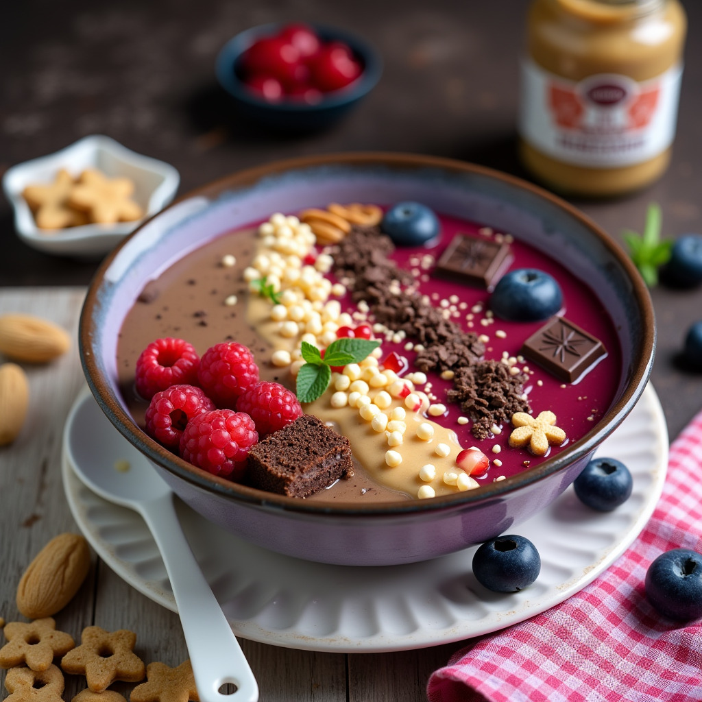 Vegane Frühstück Bowl
