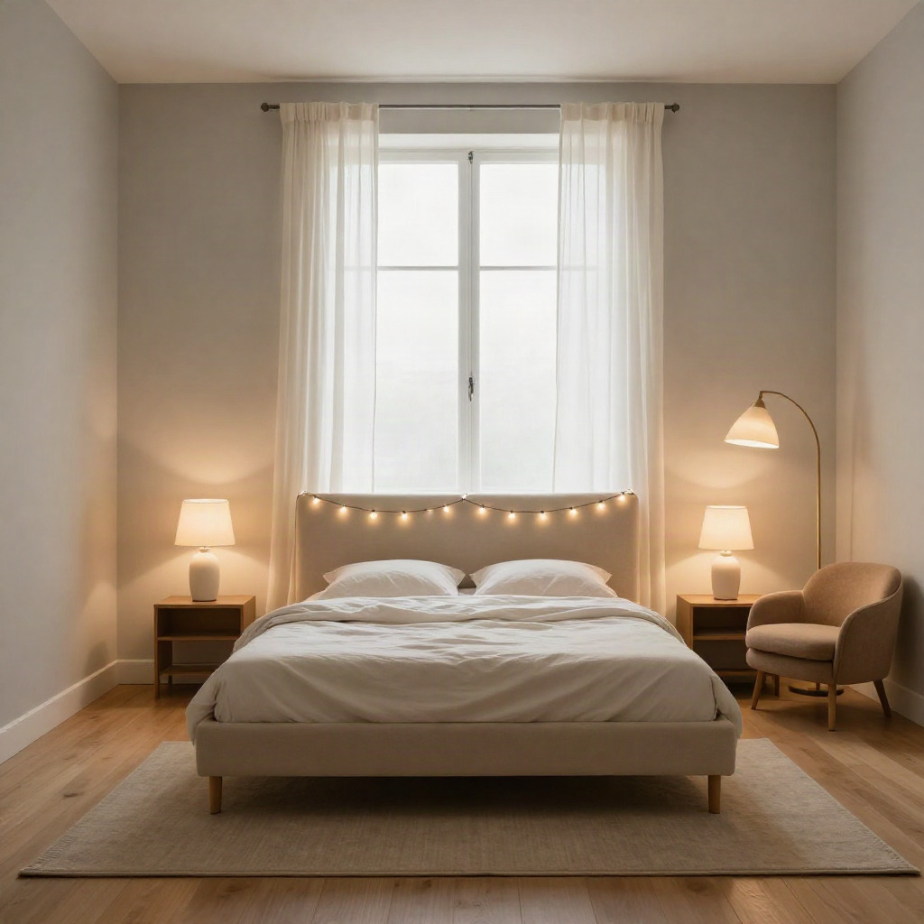 Warm Lighting for a Cozy Ambiance — Minimalist Bedroom Ideas That Still Feel Warm and Cozy