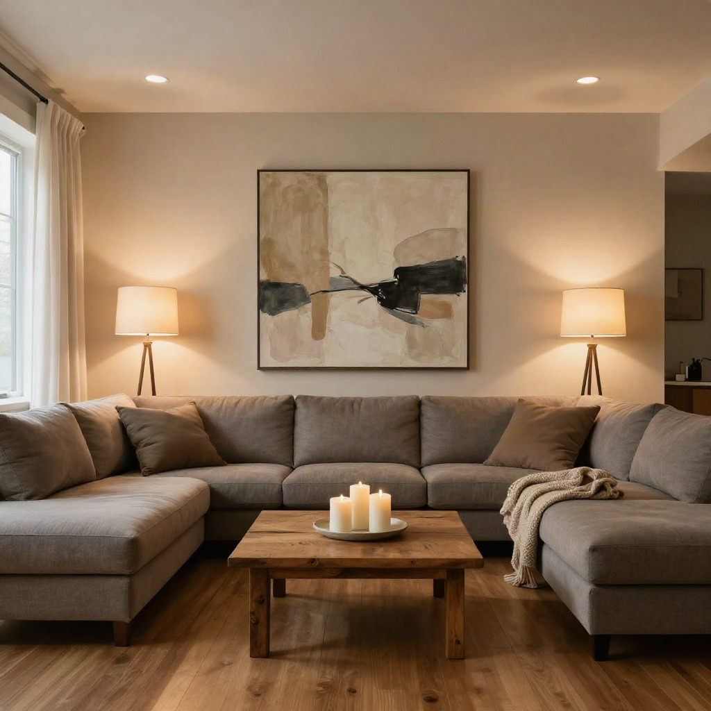 Warm Lighting for Ambiance — Room Decor Ideas for an Elegant but Comfortable Living Space